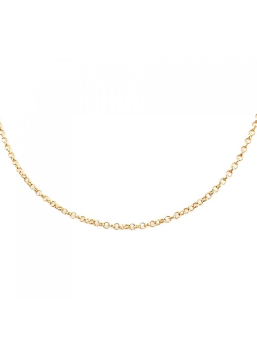 Chrome Hearts Roll Chain Gld Necklace